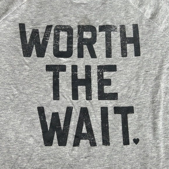 Isabel Maternity “Worth the Wait” Crewneck Sweatshirt - Picture 3 of 5